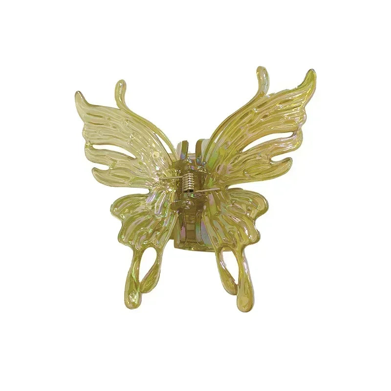 Large Butterfly Hair Claws for Women Girls Temperament Hair Clips Colorful Geometric Hairpins Barrettes Hair Accessories Fashion
