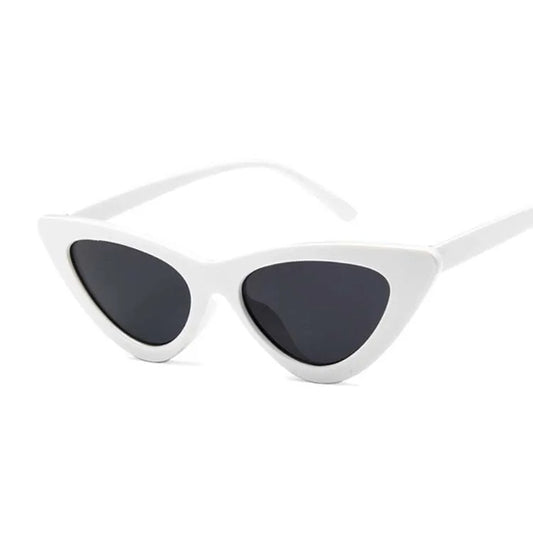 Vintage Cateye Sunglasses Woman Sexy Retro Small Cat Eye Sun Glasses Brand Designer Colorful Eyewear for Female Oculos De Sol