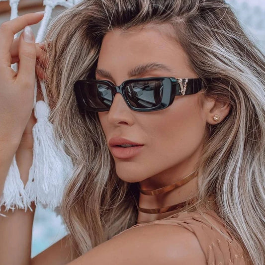 2025 Vintage Small Cat Eye Sunglasses for Women'S Men'S Retro Brand Designer Women Sun Glasses Square Eyewear Oculos De Sol